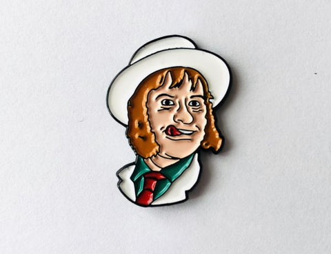 Hilary Briss Limited Edition 'Enamel Filled' Die Cast Metal Badge - League of Gentlemen Style Pin Badge