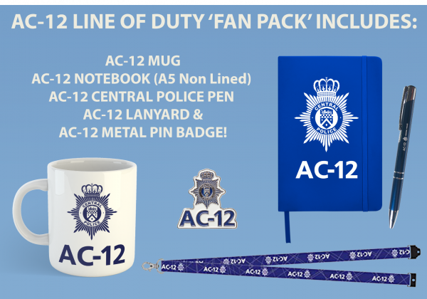 SPECIAL EDITION - LINE OF DUTY INSPIRED "AC-12" - FAN PACK