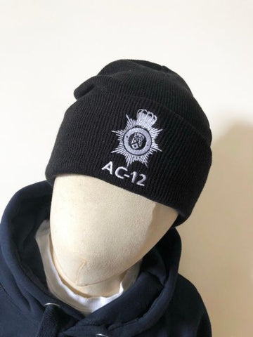 SPECIAL EDITION - LINE OF DUTY INSPIRED "AC-12" - Embroidered Beanie Hat