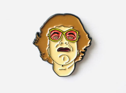 Pauline Limited Edition 'Enamel Filled' Die Cast Metal Badge - League of Gentlemen Style Pin Badge