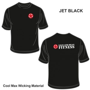 Lean and Mean Fitness Cool-Max Wicking T-Shirt (Choice of Colours) AWDis (JC001)