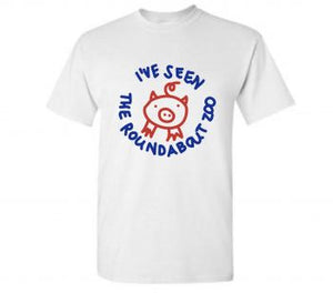 "I've Seen The Roundabout Zoo” - League of Gentlemen Style T Shirt (White) Gildan Tee (T-Shirt)