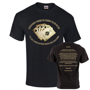 "Go Johnny Go Go Go Go” - League of Gentlemen Style T Shirt (Black) Gildan Tee (T-Shirt)