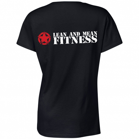 Lean and Mean Fitness T-Shirt (Black) Gildan (GD001)