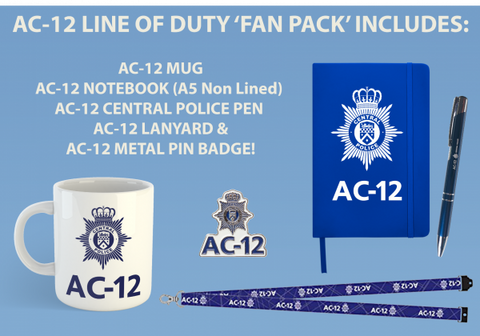 SPECIAL EDITION - LINE OF DUTY INSPIRED "AC-12" - FAN PACK