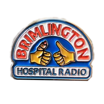 Official Ivan Brackenbury - "Brimlington Hospital Radio" Limited Edition 'Enamel Filled' Die Cast Metal Pin Badge